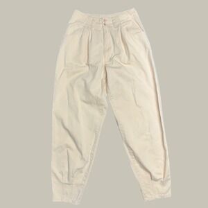 Vintage pleated Trousers high waist academia historical retro twee old money 8